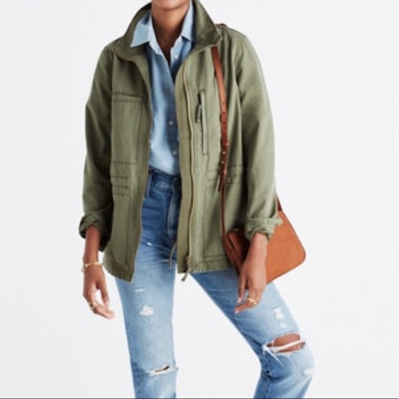 Madewell Jackets & Blazers - Olive Green Fleet Jacket
